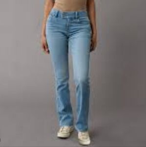 American Eagle Outfitters Curvy High-Rise Skinny Kick Size 14
